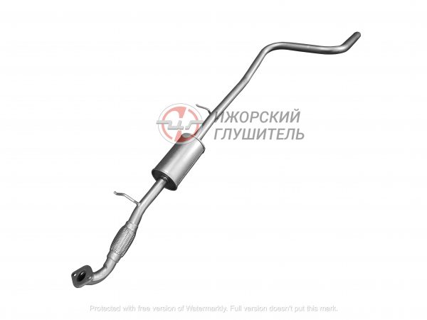 Глушитель дополнительный Ford Fusion / Fiesta, Mazda 2 (288-027) Арт.136474