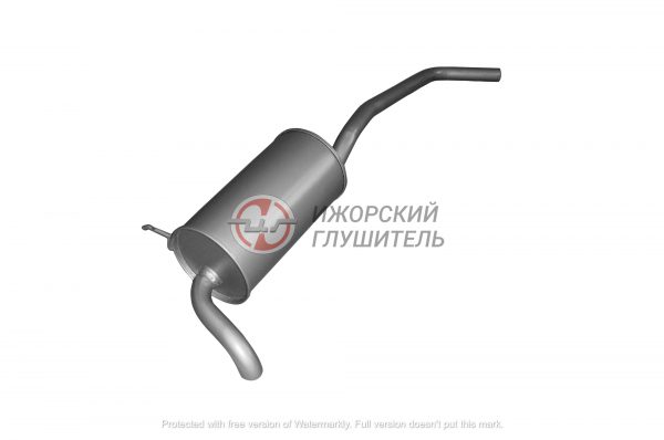 Глушитель основной Lada X-Ray. Арт.136481